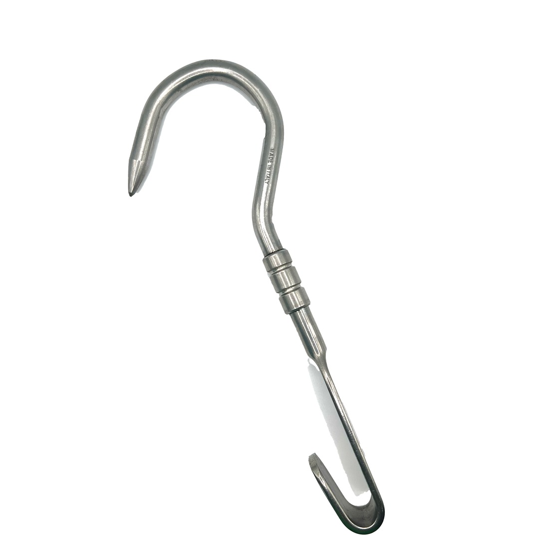 sliding inox خطاف 28cm x 12mm — IPEC